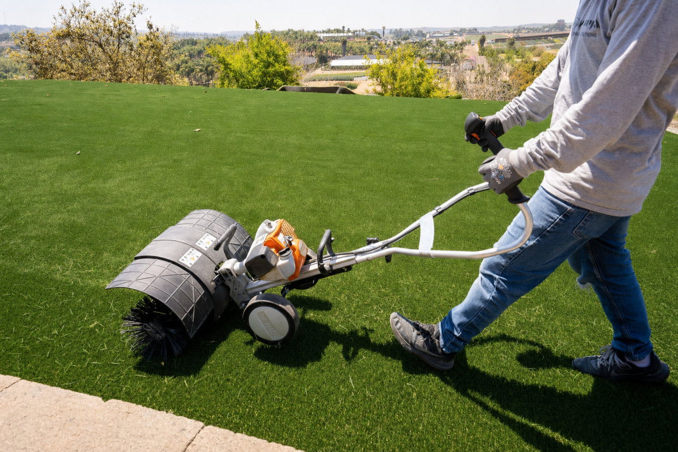 Turf maintenance services